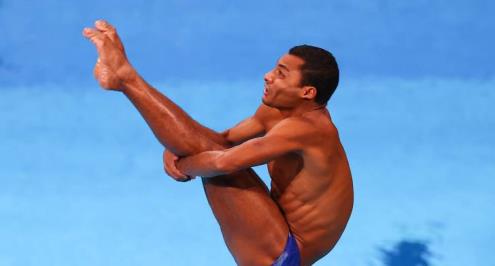 "انتهى الحلم".. مهاب يحتل المركز الـ11 في نهائي الغطس بالأولمبياد